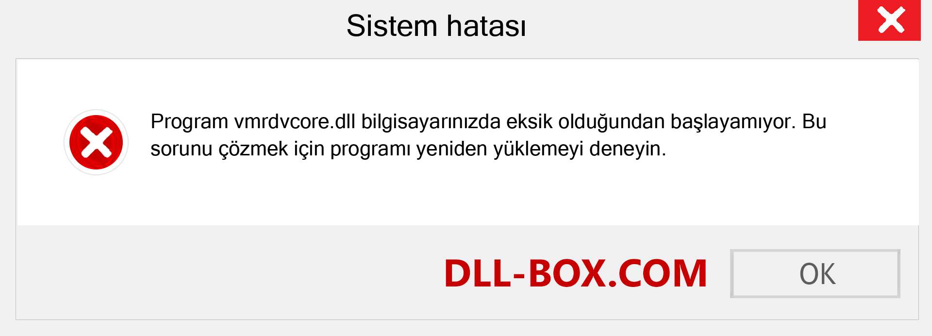 vmrdvcore.dll dosyası eksik mi? Windows 7, 8, 10 için İndirin - Windows'ta vmrdvcore dll Eksik Hatasını Düzeltin, fotoğraflar, resimler